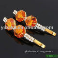 crystal hair pin up hair accessories hair clasp delicate crystal dotted HF80502